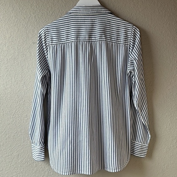 Gap Factory Boyfriend Fit Button Down Shirt Size S - Picture 7 of 12